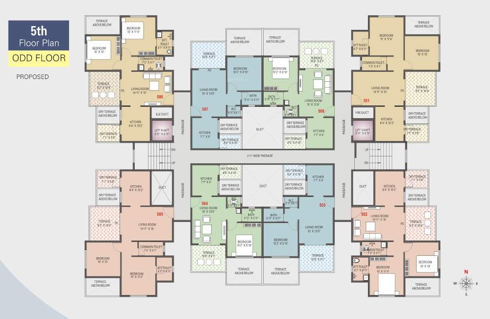  bhagirati gloria Bhagirati Gloria Cluster Plan
