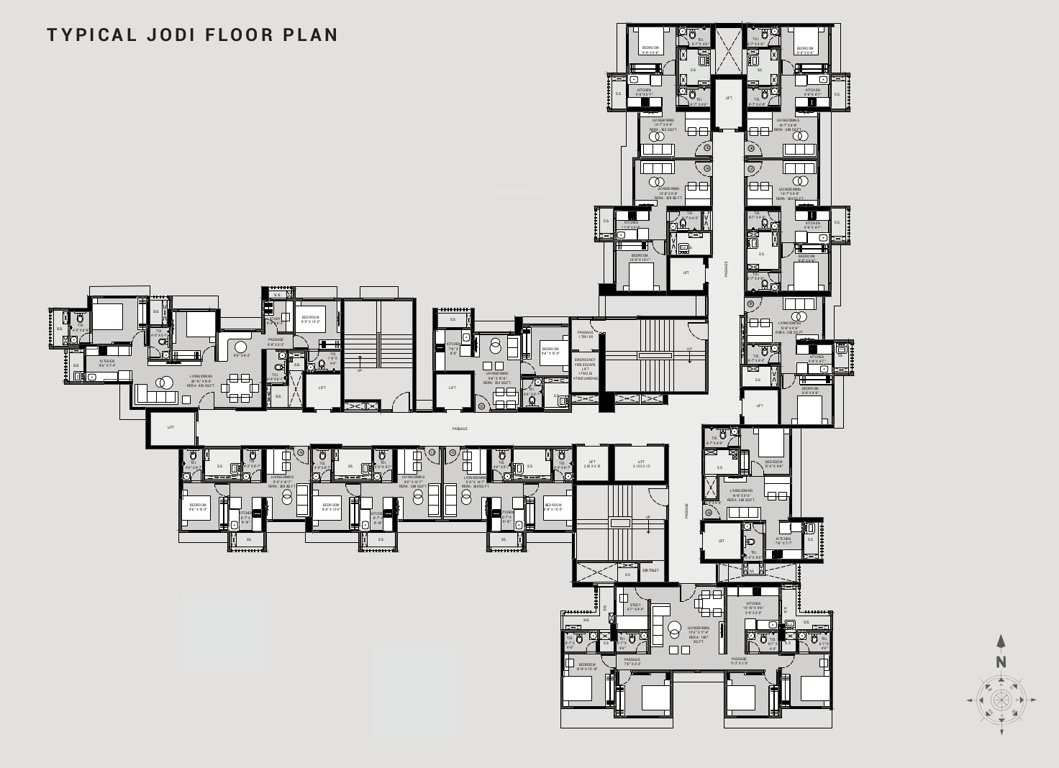  antalya Sale Building No 4 Wing A Cluster Plan