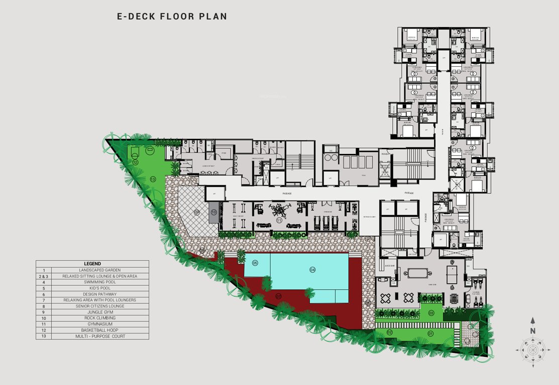 antalya Sale Building No 4 Wing A Cluster Plan