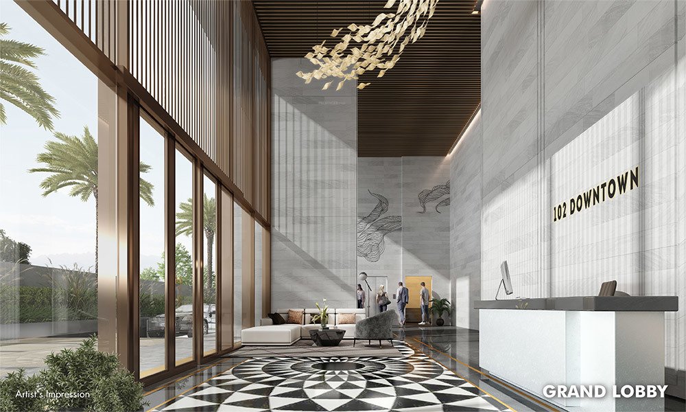  paradigm alaya Entrance Lobby
