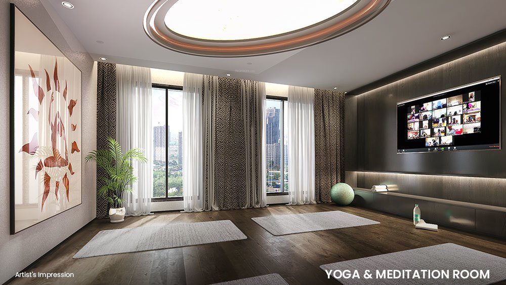  paradigm alaya Yoga/Meditation Area