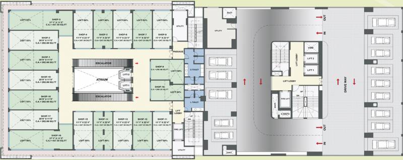 Images for Cluster Plan of Simplex KhushAangan Commercial
