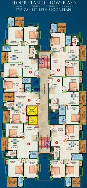 Images for Cluster Plan of Unique Ashiyana Society