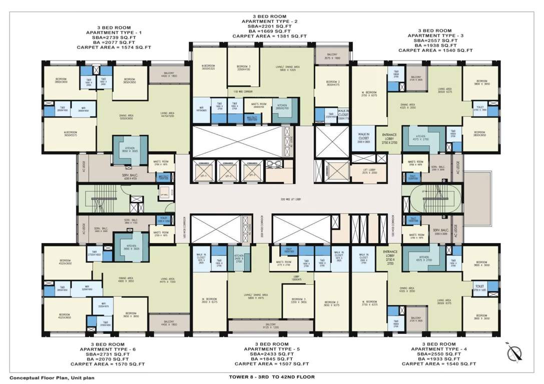 urbana new towers URBANA New Towers Cluster Plan