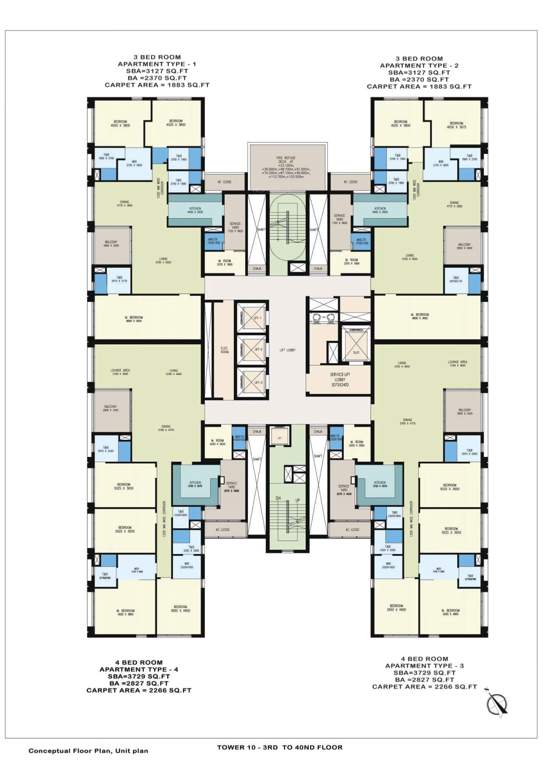 urbana new towers URBANA New Towers Cluster Plan