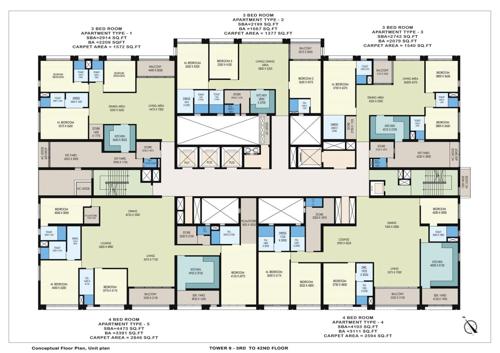  urbana-new-towers URBANA New Towers Cluster Plan