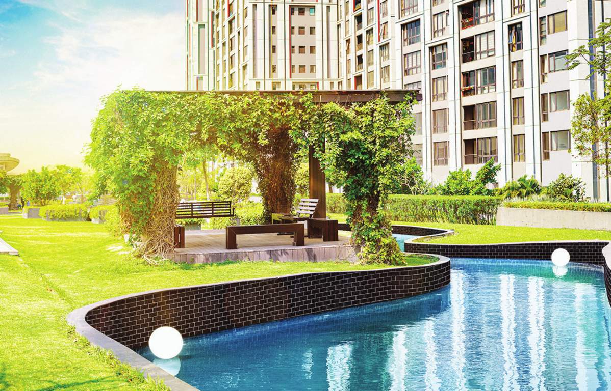 urbana new towers Landscape Garden and Tree Planting