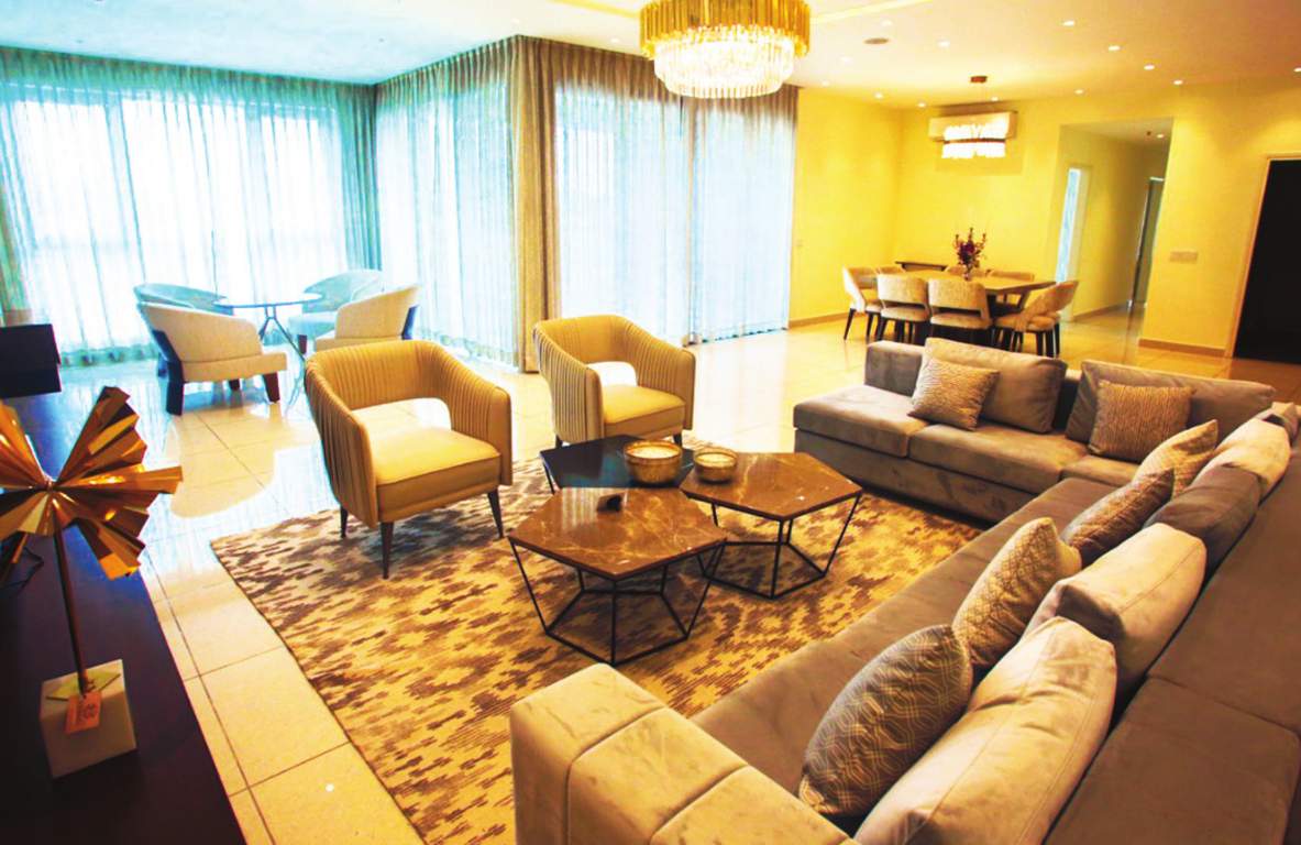 urbana new towers Living Area