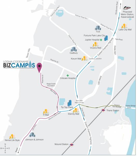  codename-bizcampus Location Plan
