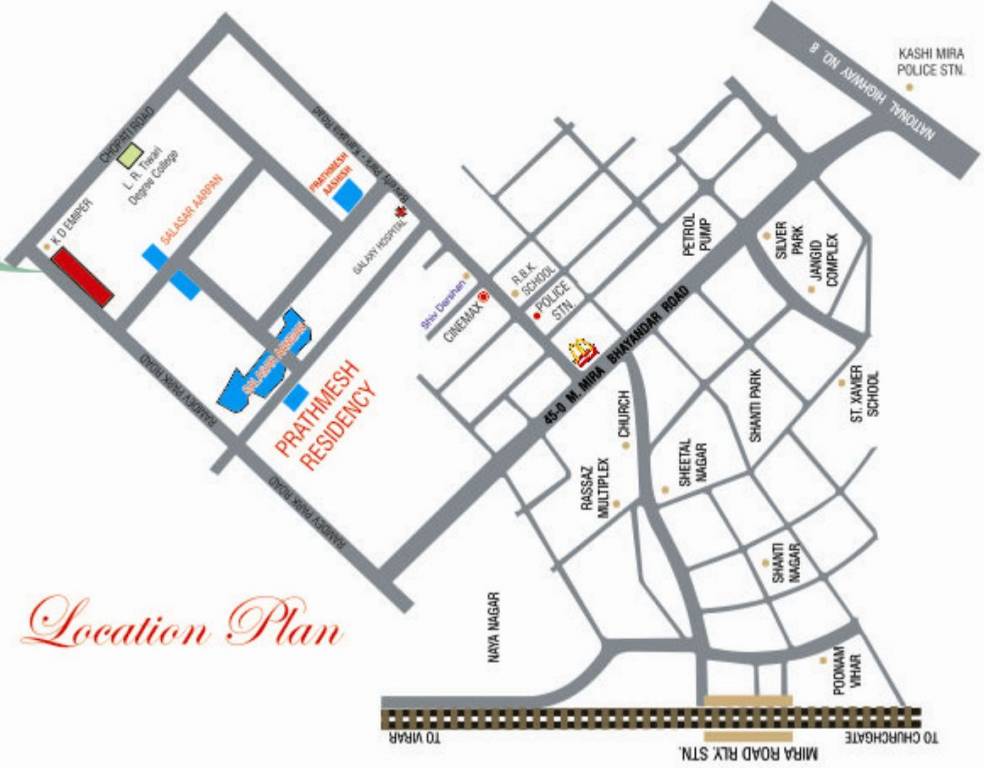 Images for Location Plan of Salangpur Salasar Aashirwad D Wing