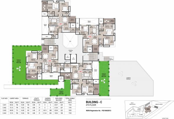 Images for Cluster Plan of Mantra Grandstand Phase 2