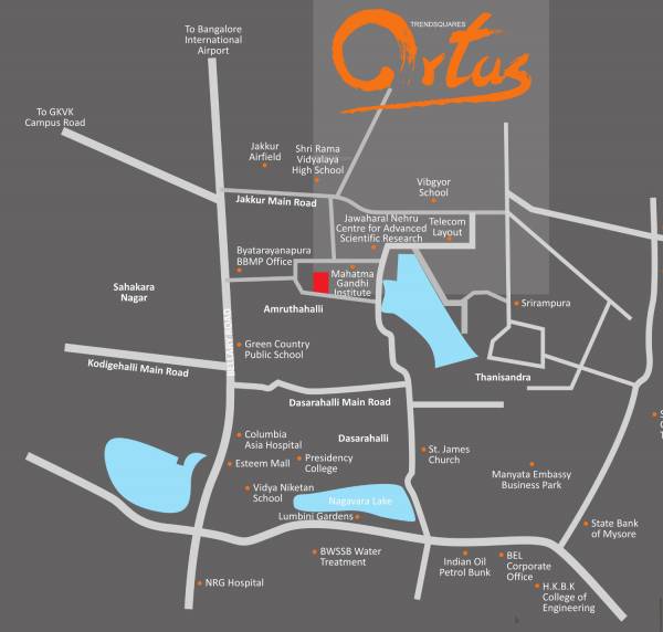 Images for Location Plan of Trendsquares Ortus Phase I