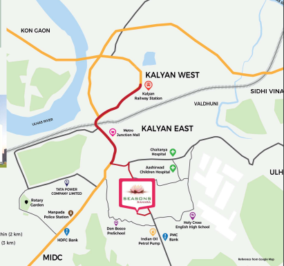  seasons sahara Location Plan