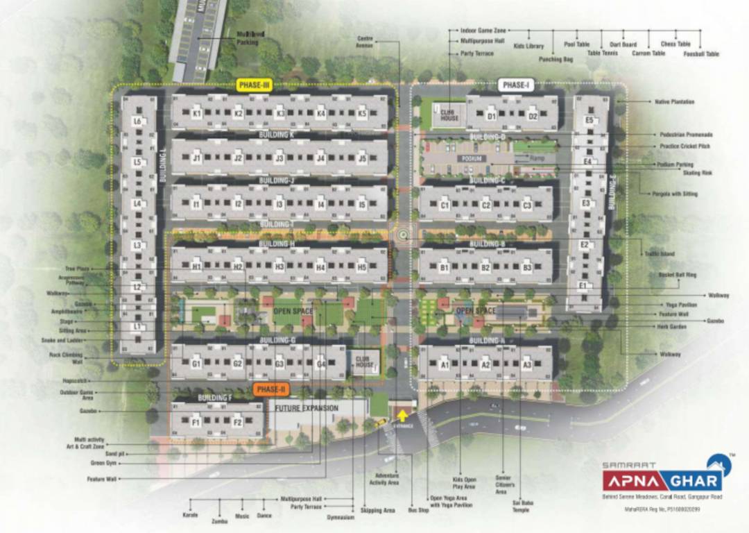  apna ghar phase ii Master Plan