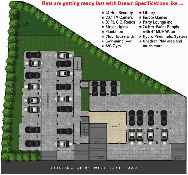  marvel-apartment Layout Plan