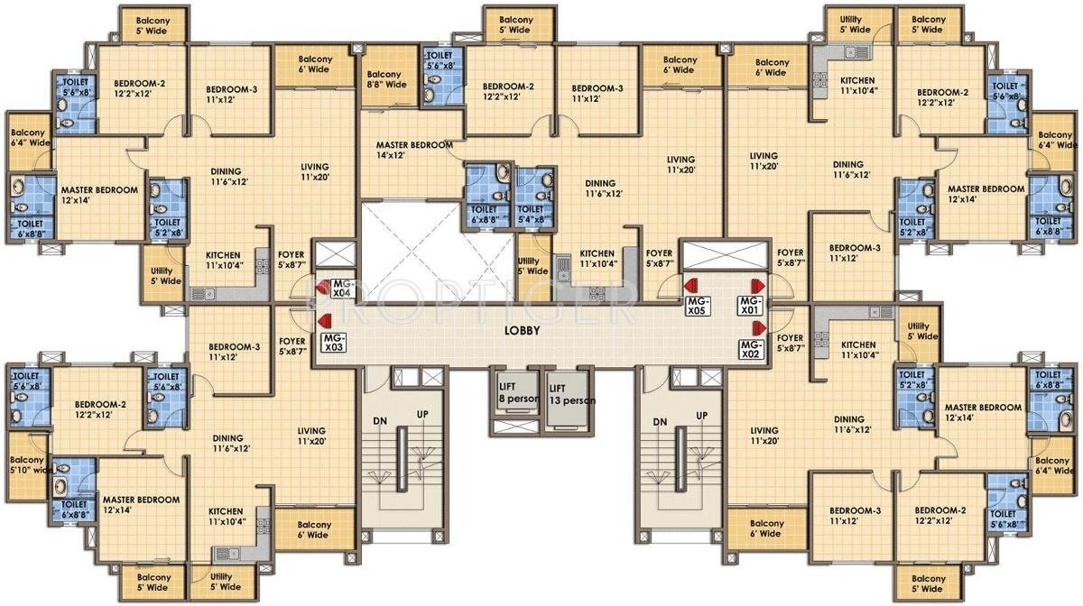 Images for Cluster Plan of Golden Golden Blossom