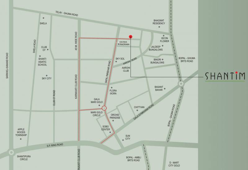 Images for Location Plan of Shikhar Shantim
