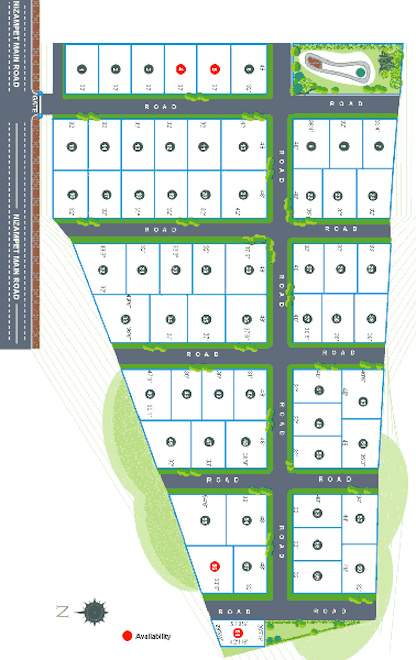  homes Layout Plan