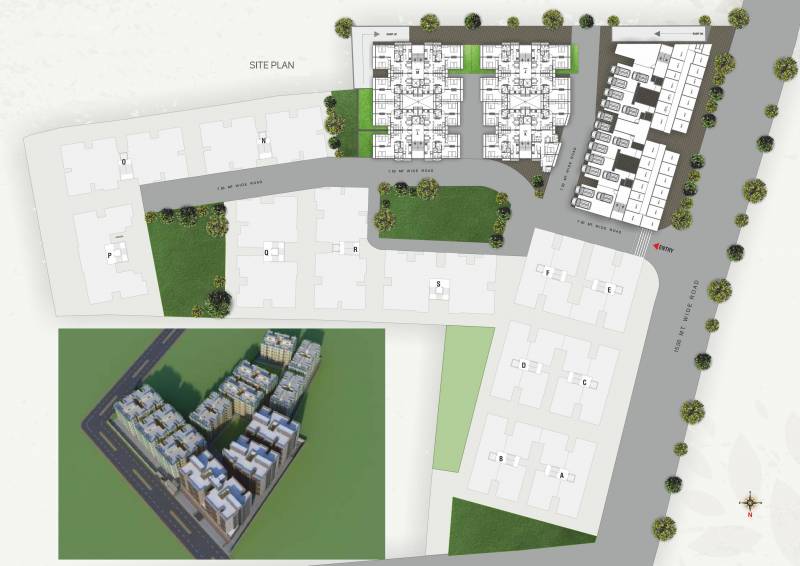  dev-home-town-4 Images for Site Plan of Gajanan Dev Home Town 4
