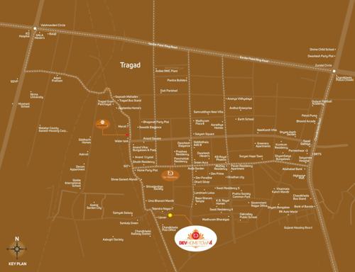  dev-home-town-4 Images for Location Plan of Gajanan Dev Home Town 4