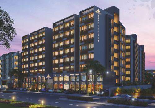  dev-home-town-4 Images for Elevation of Gajanan Dev Home Town 4