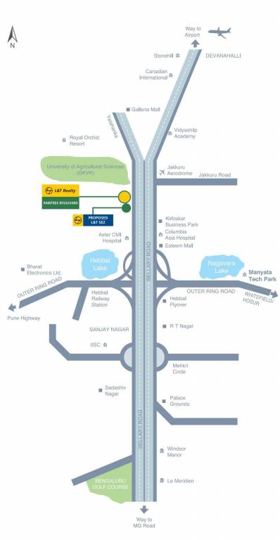 Images for Location Plan of L And T Raintree Boulevard Phase 2