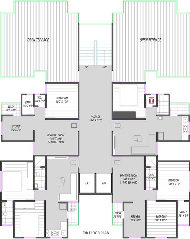  heights Images for Cluster Plan of Bapa Shree Heights