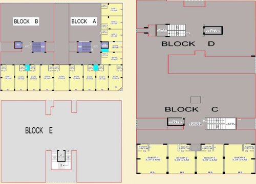 Images for Cluster Plan of Shreeji Shree Sahjanand Residency