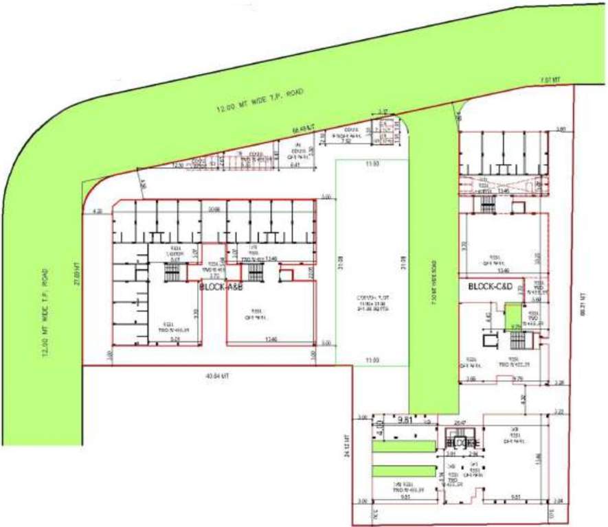 Images for Layout Plan of Shreeji Shree Sahjanand Residency