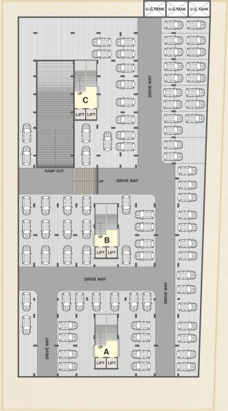  exotica Block A To C Basement Cluster Plan
