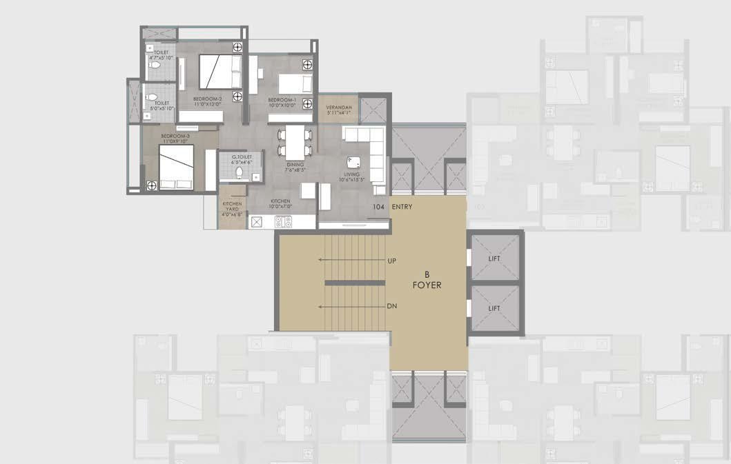  ratnaakar verte Block C Cluster Plan