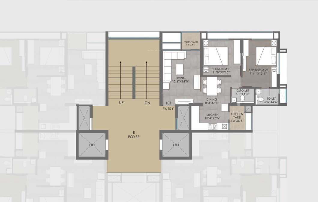  ratnaakar verte Block C Cluster Plan
