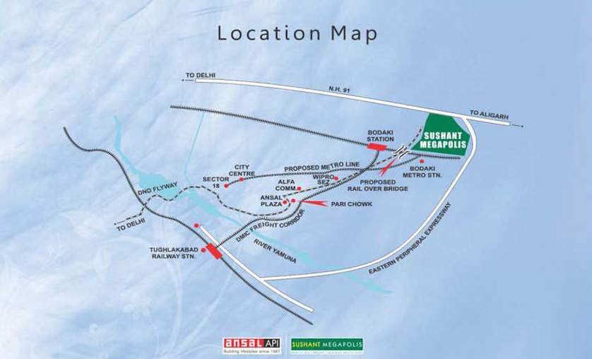  aastha uday Location Plan