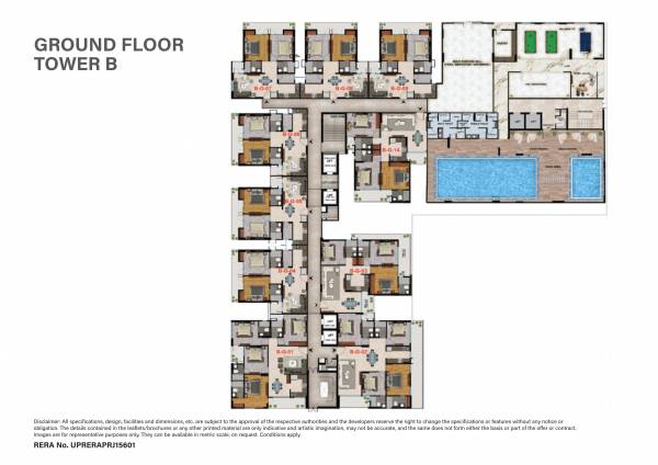  aero-heights Tower A Cluster Plan