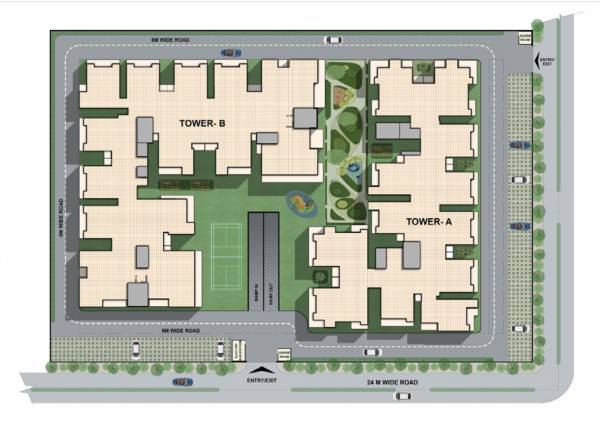  aero-heights Layout Plan