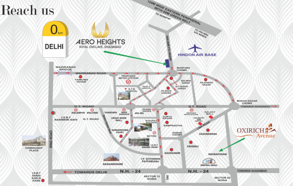  aero-heights Location Plan