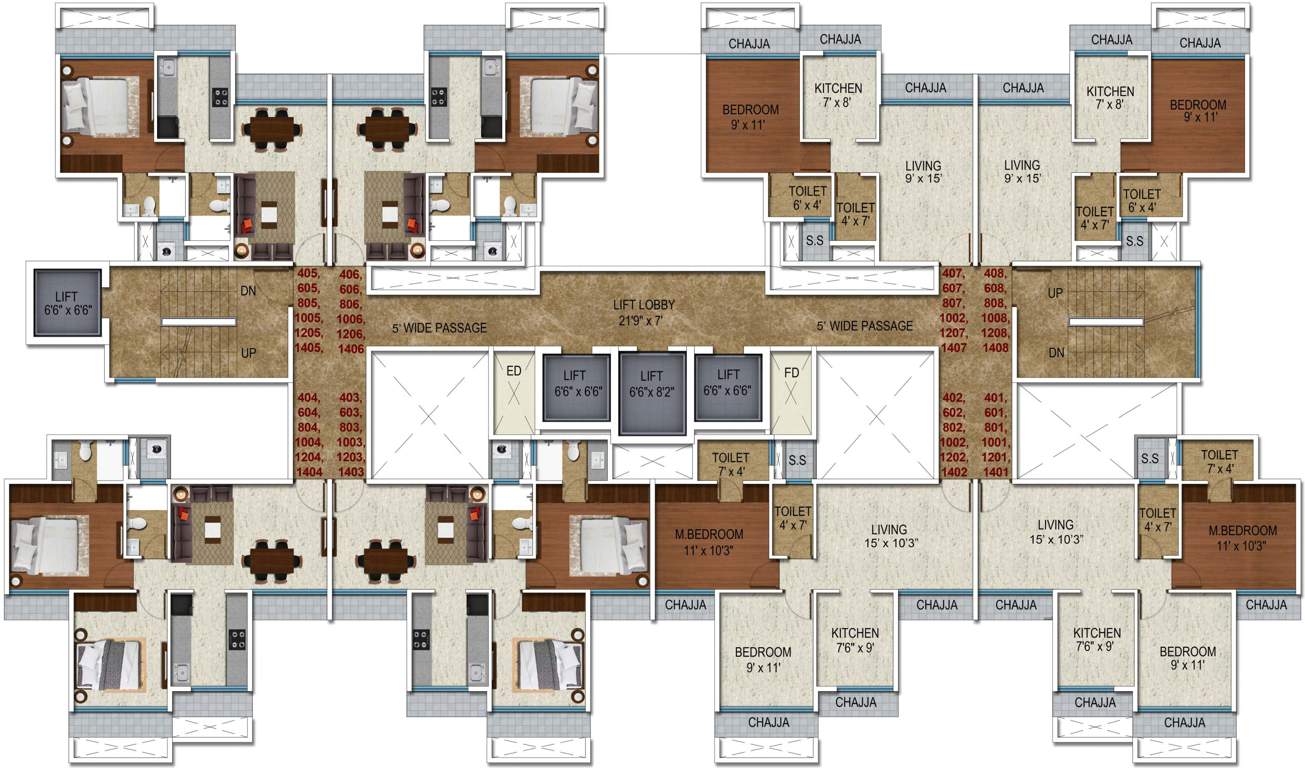 Images for Cluster Plan of Proviso Sai Proviso Sapphire