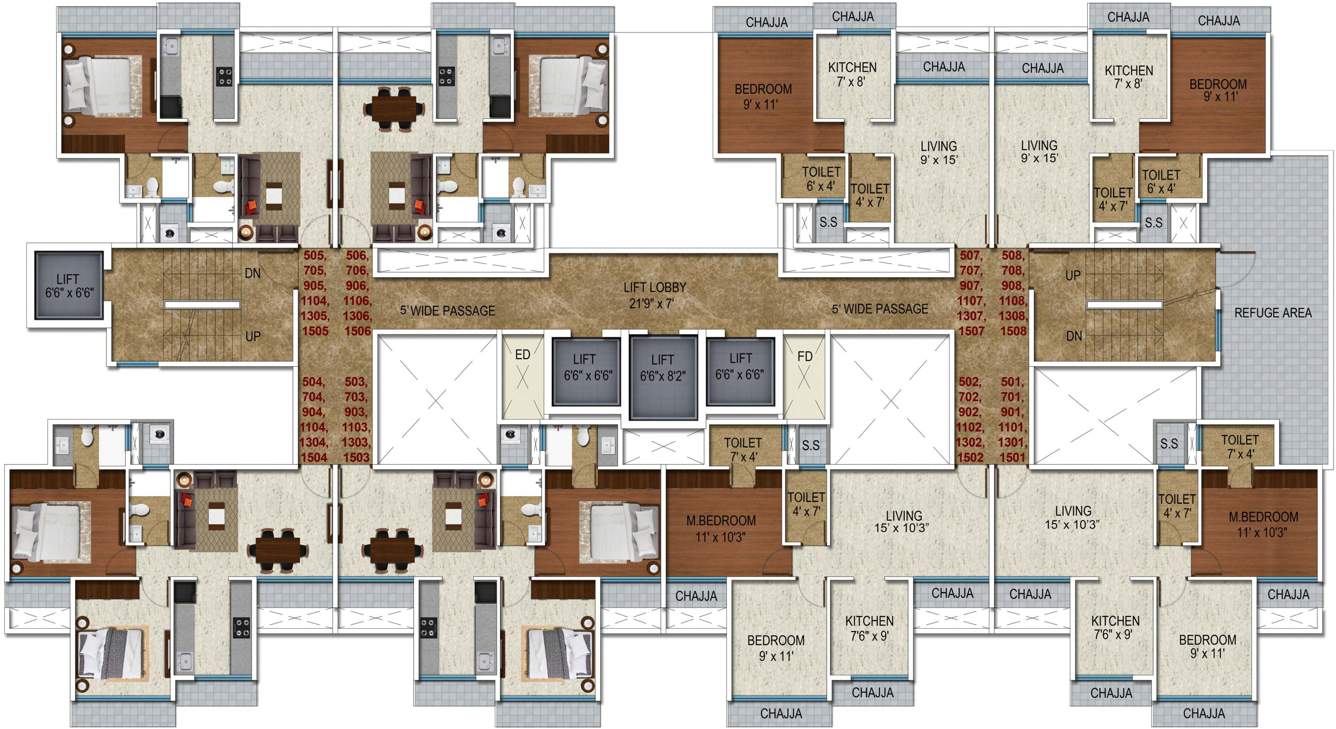 Images for Cluster Plan of Proviso Sai Proviso Sapphire