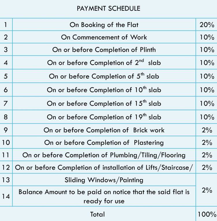 Images for Payment Plan of Proviso Sai Proviso Sapphire Payment Plan