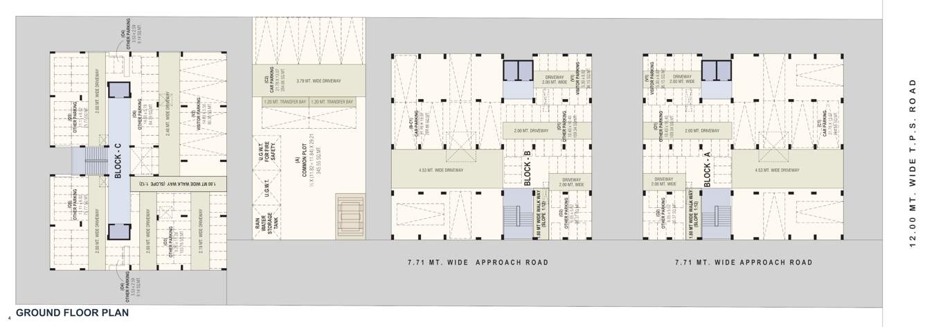  aamena palace Cluster Plan