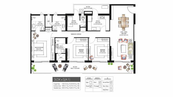  waterfall-residences Waterfall Residences Cluster Plan