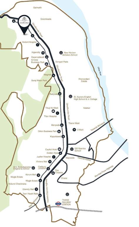 Images for Location Plan of Vihang Golden Hills B3