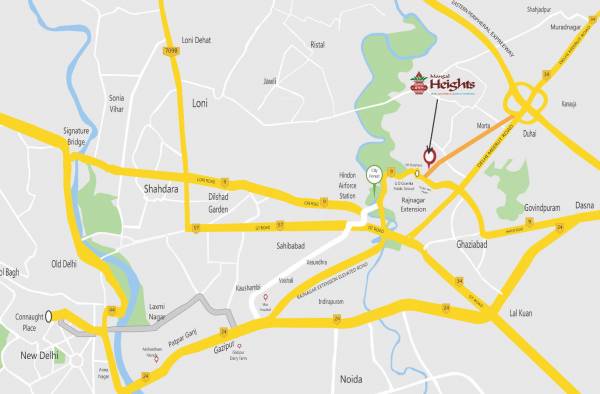 Images for Location Plan of Mangal Heights Images for Location Plan of Mangal Heights