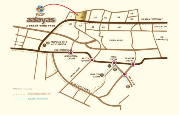 Images for Location Plan of ROF Aalayas Phase 2