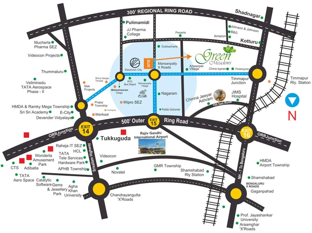 Images for Location Plan of Shreya Green Meadows