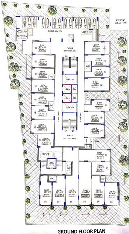Images for Cluster Plan of Welcome Vignesh Radhabhai Palace