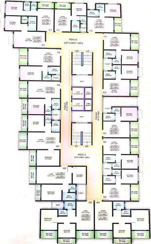 Images for Cluster Plan of Welcome Vignesh Radhabhai Palace