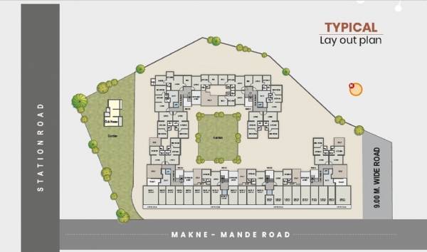  homes Layout Plan