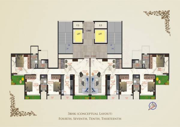  queens-bliss Queens Bliss Cluster Plan