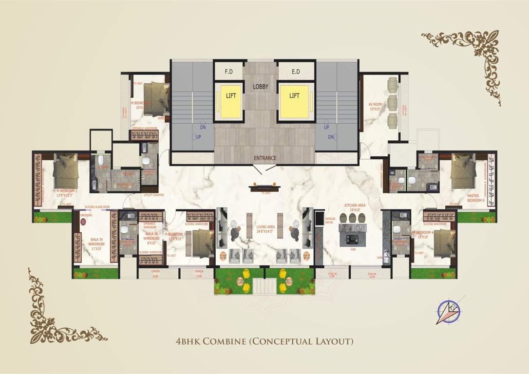  queens bliss Queens Bliss Cluster Plan